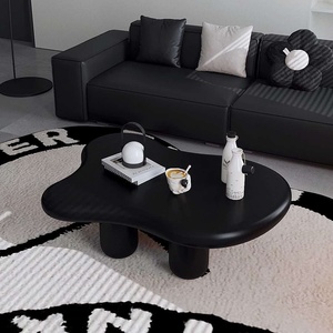 Muebles de Sala de Estar de Diseño Italiano Nuevo y Sencillo, Mesa de Centro de Mármol de Lujo, Mesa Auxiliar - Product Image 1