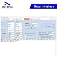 Medidor de Energía Trifásico/Monofásico JSY-MK-333 para Inversor con Bobina CT Externa, Precisión del 1%, Pantalla Digital de Corriente, RS-485 MODBUS