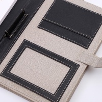 Carnet A5 100 feuilles personnalisable en cuir PVC, reliure cousue, échantillon gratuit, papeterie, papier à écrire, cadeau idéal, planification