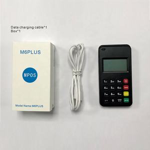 Lecteur de cartes sans contact BT, machine à cartes de crédit, mini mpos M6 PLUS - Product Image 6