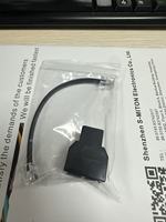 Kits de coupleur/duplicateur/séparateur RJ12 6P6C noir/blanc avec 1 câble RJ12 et 1 adaptateur RJ12