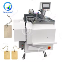 Machine automatique à nouer les nœuds de cordon en nylon pour étiquettes volantes Machine à enfiler les étiquettes volantes