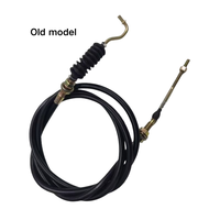 Ensemble de câbles de commande d'accélérateur manuel, numéro OE WG9725570002 Compatible avec SINOTRUK HOWO-7, HOWO A7, HOWO 10 Camion malaxeur lourd