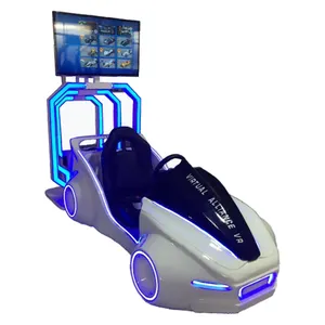 मनोरंजन पार्क के लिए ड्राइविंग सिम्युलेटर कार गेम मशीन उपकरण 9डी वीआर कार सिम्युलेटर वीआर कार रेसिंग गेम