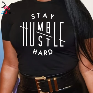 Tops tendance pour femmes, t-shirt à imprimé numérique pour femmes, t-shirt à manches courtes à imprimé graphique pour l'été, t-shirts pour femmes - Product Image 1