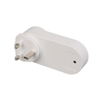 Prise intelligente WiFi Tuya standard britannique 13A avec fonction de minuterie, contrôle à distance, double ports de charge USB et commande vocale