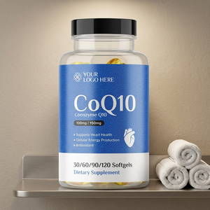 Cápsulas de Coenzima Q10 Antioxidante con Certificación GMP, Fórmula-1, para Compra al por Mayor, Marca Privada, Producto Popular para Adultos - Product Image 1