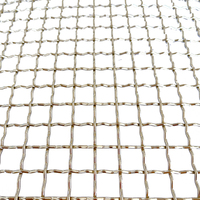 Grille de barbecue en acier inoxydable 304/316L de qualité alimentaire, personnalisée en usine, en fil métallique ondulé, pour foyer, cuisine, résistante à la chaleur