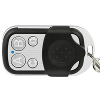 Télécommande universelle automatique à 4 boutons 433,92 MHz en métal et plastique, code roulant/fixe pour porte de garage de voiture 12V27A portée 50-100m