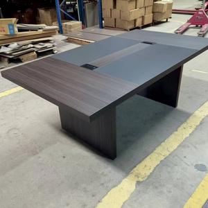 Thiết kế hiện đại nội thất văn phòng MDF văn phòng họp Bàn hội nghị mô hình mới - Product Image 1