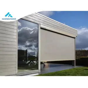 Rodillo de ventana de vidrio Integral para <span class=keywords><strong>Patio</strong></span>, persiana Manual de <span class=keywords><strong>lona</strong></span> impermeable para balcón, veneciana, inteligente, turca - Product Image 1