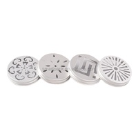 Couvercle de désodorisant en aluminium à trou personnalisé OEM