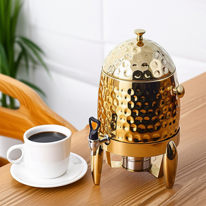 Catering lujo oro 12l café té máquina leche cerveza naranja jugo dispensador Soda bebida suave bebidas calientes dispensador <span class=keywords><strong>para</strong></span> fiesta - Product Image 6