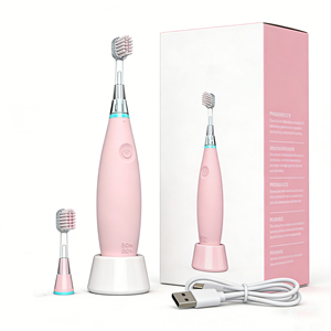 Cepillo de Dientes Eléctrico Sónico Inteligente para Niños con Luz LED, Cerdas Suaves y Base de Carga Inalámbrica por Inducción - Product Image 1