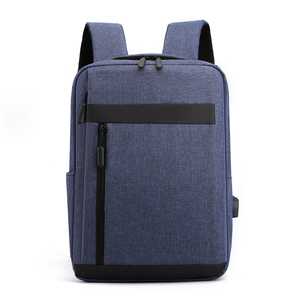 Factory Wholesale Business Waterproof Anti-Theft Unisex Polyester Laptop School Travel <b>Backpack</b> Zipper Closure Custom Logo - Product Image 5