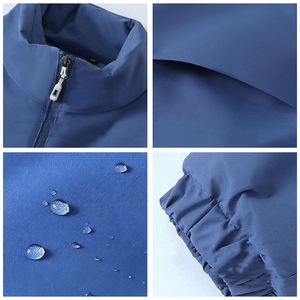 Veste imperméable à capuche pour homme, pour la course en montagne, la randonnée, le ski, coupe-vent, imperméable, combinaison de ski OEM - Product Image 4