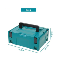 Boîte de rangement d'outils MAKPAC OEM/ODM, empilable, modulaire, avec système d'interverrouillage, pour outils d'atelier