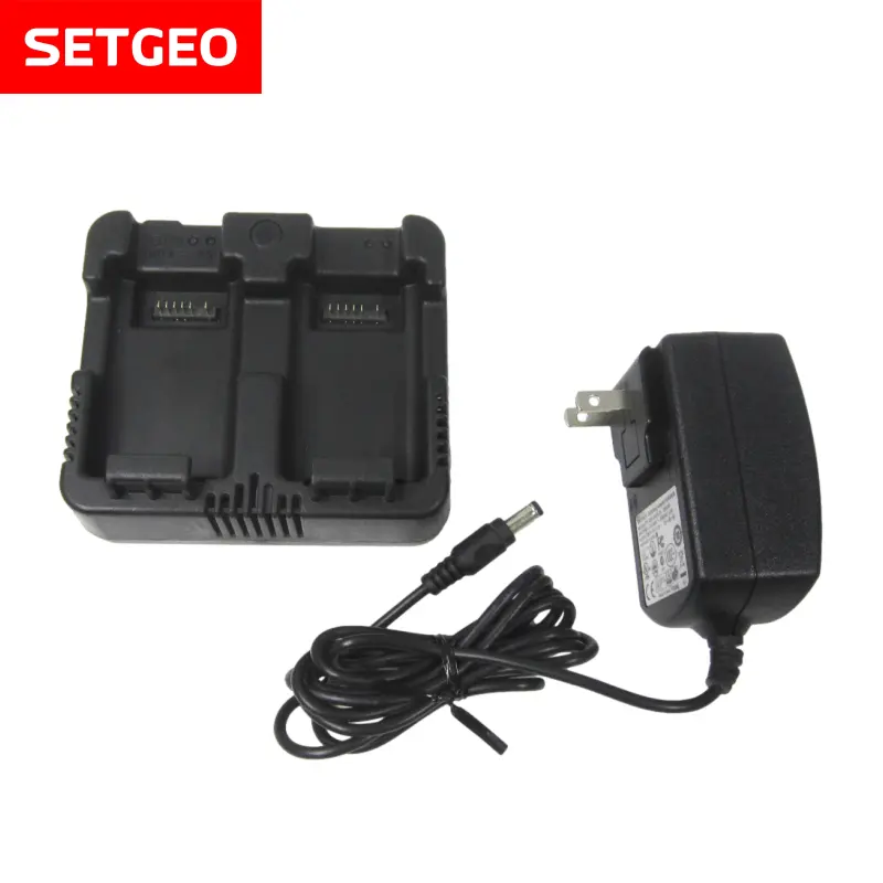 SETGEO EGL-Z2020 dual charger for Nivo 2M 2C battery use surveying equipment total station accessory TS662 TS635 TS862 M3