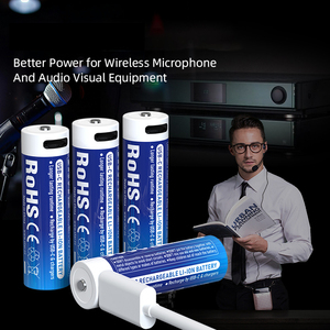 Xtar 4 cái/gói USB-C sạc nhanh có thể sạc lại Li-ion pin <span class=keywords><strong>1.5V</strong></span> AA <span class=keywords><strong>Lithium</strong></span> 4100mwh/2450mAh với chỉ số điện áp thấp - Product Image 6