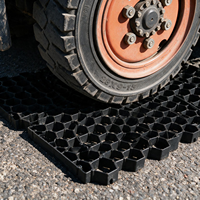 Grille de gazon emboîtable à haute résistance à la compression, pavé perméable pour allée résidentielle