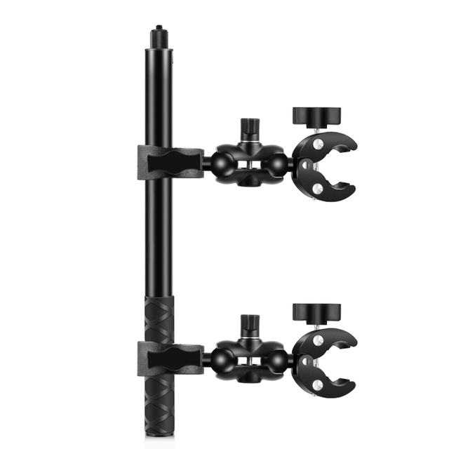 PULUZ Cycling Camera Quick Release Holder Bracket with 150cm Camera Selfie Stick Set