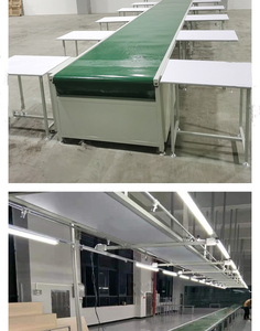 Venta caliente profesional industrial PVC cinta transportadora línea de producción de alta calidad escalada electrónica alimentos PLC componentes tornillo - Product Image 6