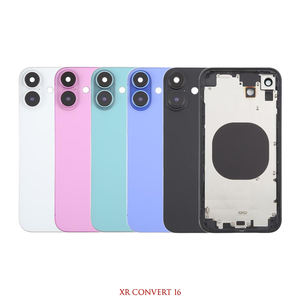 <span class=keywords><strong>Kit</strong></span> de conversion de châssis arrière pour <span class=keywords><strong>iPhone</strong></span> <span class=keywords><strong>XR</strong></span> en boîtier 16, <span class=keywords><strong>batterie</strong></span> améliorée, coque arrière - Product Image 2