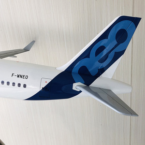 Tốt Nhất Bán <span class=keywords><strong>Airbus</strong></span> 320 Máy Bay Sợi Thủy Tinh Mô Hình Quy Mô Lớn <span class=keywords><strong>A320</strong></span> 120Cm Thực Tế Máy Bay Trang Trí Nội Thất Tùy Chỉnh Công Ty Hiển Thị - Product Image 4