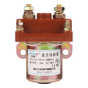 <span class=keywords><strong>Contacteur</strong></span> magnétique DC monophasé certifié CE SAYOON 150A CZ10-150/10 pour moto et <span class=keywords><strong>voiture</strong></span> - Product Image 1