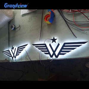 Led 3Dアクリル看板真空成形車のロゴのために署名4Sカーショップ - Product Image 5