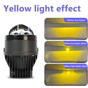 Ventes chaudes X5 3 pouces 56W Phare antibrouillard laser en aluminium haute puissance Double faisceau direct LED Bi-xénon Lentille étanche Faisceau haut/bas - Product Image 5