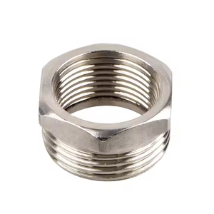 Raccordi per <span class=keywords><strong>Tubi</strong></span> con Diametro Interno ed Esterno, Connessione Filettata Esterna, Materiale in Acciaio Inossidabile - Product Image 1