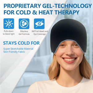 Dipasang topi es pak es bungkus kepala meringankan ketegangan sakit kepala topi pereda untuk mabuk sakit kepala <span class=keywords><strong>Sinus</strong></span> nyeri - Product Image 3