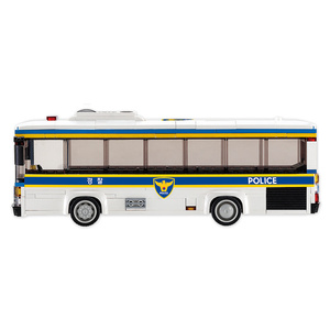 Bus de police urbain OXFORD TOWN POLICE, blocs de construction en plastique, 320 pièces, véhicule de transport de sécurité publique, jouets en ABS - Product Image 3