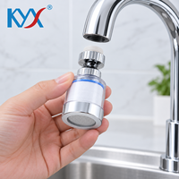Aérateur de Robinet Économiseur d'Eau avec Fonction Filtrante, Buse Anti-éclaboussures pour Robinet de Cuisine Domestique et Lavabo