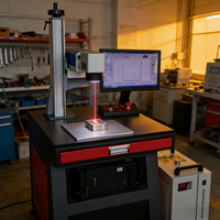 Máquina de Marcado Láser UV de Alta Precisión y Configuración Avanzada de 10W |   Enfriador de Agua de Sobremesa para Metales y No Metales