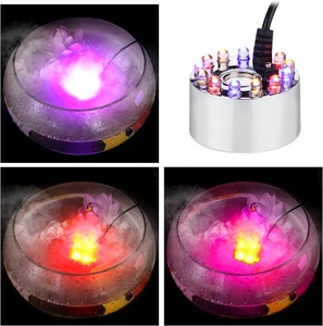 400 mL/H אלומיניום מקורי מיני יצרנית ערפל Fogger עם 12 LED אורות - Product Image 2