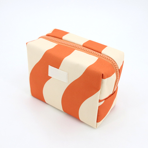 Borsa da viaggio portatile con cerniera in pelle PU, personalizzabile con logo, pochette da toilette, beauty case, <span class=keywords><strong>trousse</strong></span> da toilette da donna - Product Image 6