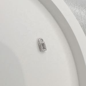 Joyería Clásica con Mini Diamantes, Dijes Redondos de Plata 925 con Circonita Cúbica, Diseño Simple y Moderno <span class=keywords><strong>YAMMY</strong></span> para Mujer - Product Image 6