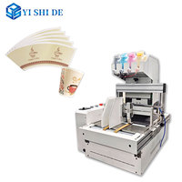 Équipement d'entrepreneuriat Imprimante de gobelets en papier jetables Machine d'impression numérique entièrement automatique Impression couleur sur gobelets en papier kraft