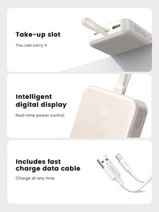 Batería <span class=keywords><strong>Externa</strong></span> UGREEN PB505 de 20000 mAh con Cable USB C, Carga Rápida PD de 20 W, para <span class=keywords><strong>iPhone</strong></span> 17, 15, <span class=keywords><strong>14</strong></span>, 13 - Product Image 3