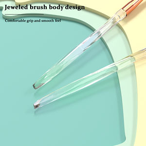 Meilleur ensemble de pinceaux en <span class=keywords><strong>gel</strong></span> de peinture d'art d'ongle acrylique kolinsky ploygel pinceau d'artiste pinceau de vernis à ongles professionnel - Product Image 4