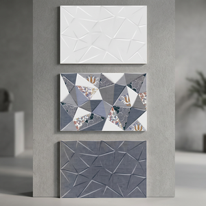 Fournisseur indien Meilleur Prix Carreaux muraux en céramique brillante émaillée numérique 10x15 12x18 12x24 Tailles Motifs floraux pour extérieur intérieur - Product Image 3