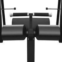 Matériel en acier de Machine de presse de banc de déclin réglable en gros d'équipement de forme physique de gymnase commercial pour la formation de force