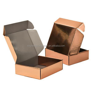 Impresión personalizada de su logotipo, Cartón corrugado impreso, embalaje de papel, correo postal, caja de envío de color - Product Image 3