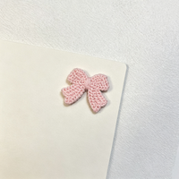 Autocollants en tissu brodés DIY en toile tissée avec motifs de fleurs et de nœuds pour accessoires vestimentaires, bandeaux, épingles à cheveux, vêtements tricotés et cadeaux