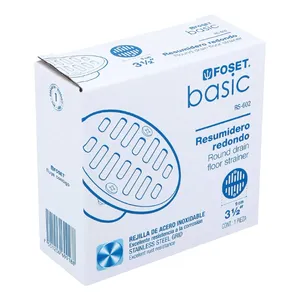 Master con 24 unidades de drenaje de metal redondo de 3-1/2 ', Foset - Product Image 4