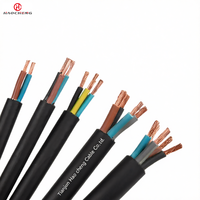 Kabel Daya Pompa Submersible JHS Konduktor Tembaga Terpilin 450/750V untuk Pompa Sumur Dalam