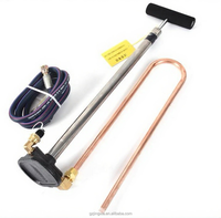 WiPCOOL Pompe à huile à pédale et pistolet à huile à main PCO-1 PCO-2 R1 R2 pour les systèmes de réfrigération et de climatisation