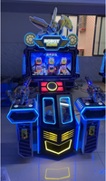 Machine de jeu d'amusement de jeu vidéo de pistolet de tir d'arcade de tir à jetons pour enfants de 6 ans